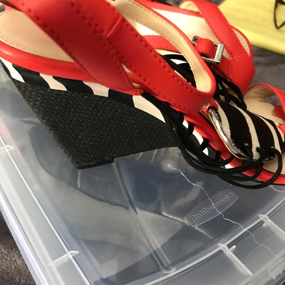 Alvin Klein leather wedge - Picture 6 of 9